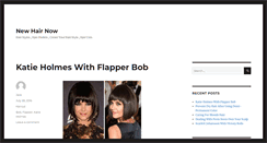 Desktop Screenshot of newhairnow.com